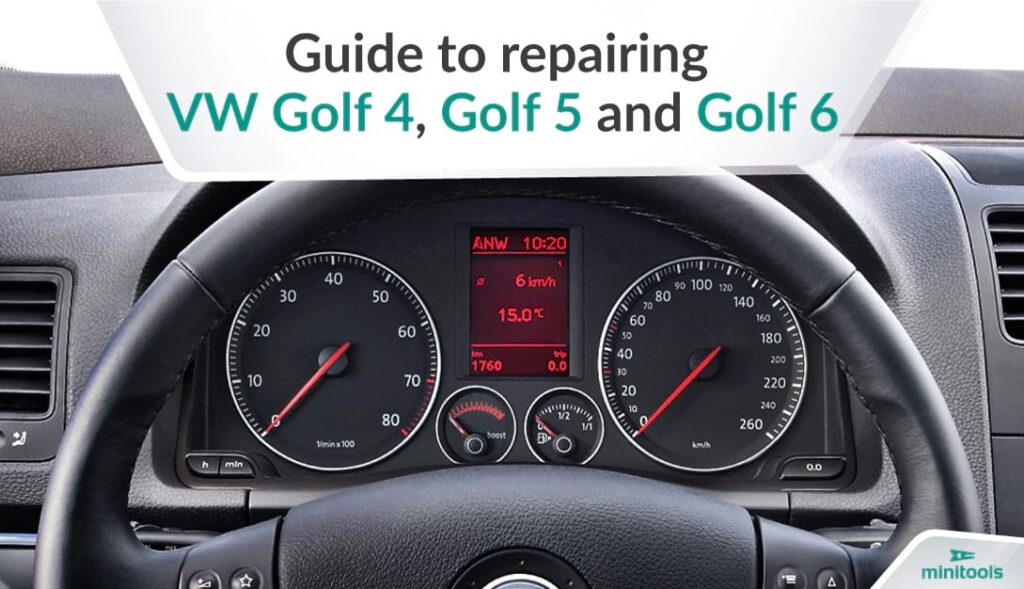 Wie kann man VW Golf 4 Tacho reparieren (VW Golf 5 und VW Golf 6)