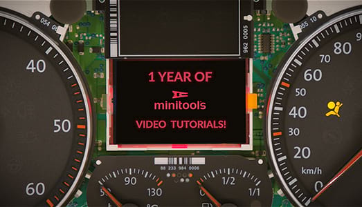 Bei Minitools feiern wir 1 Jahr Video Tutorials